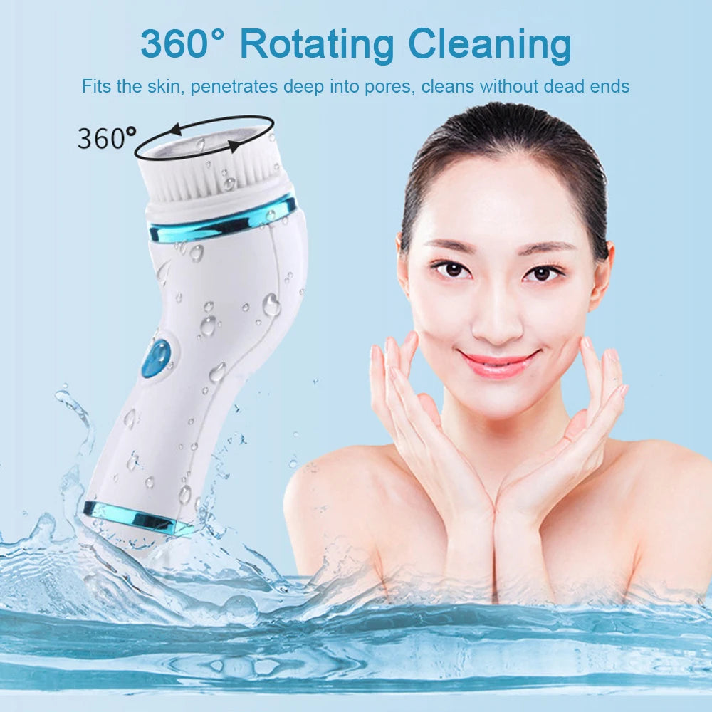 4 in 1 Electric Facial Cleansing