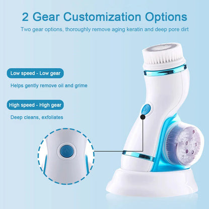 4 in 1 Electric Facial Cleansing