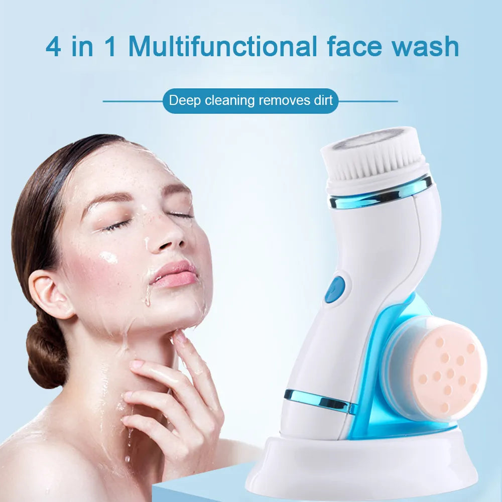 4 in 1 Electric Facial Cleansing