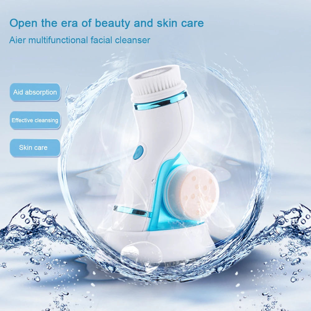 4 in 1 Electric Facial Cleansing