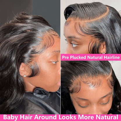 Human Hair Closure Wig